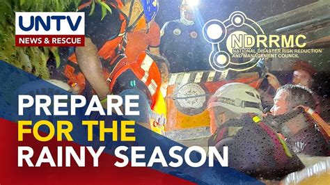 NDRRMC reminds public to remain alert, prepared for .